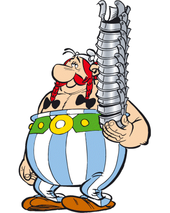 Image of the character Obelix from the Asterix and Obelix comics