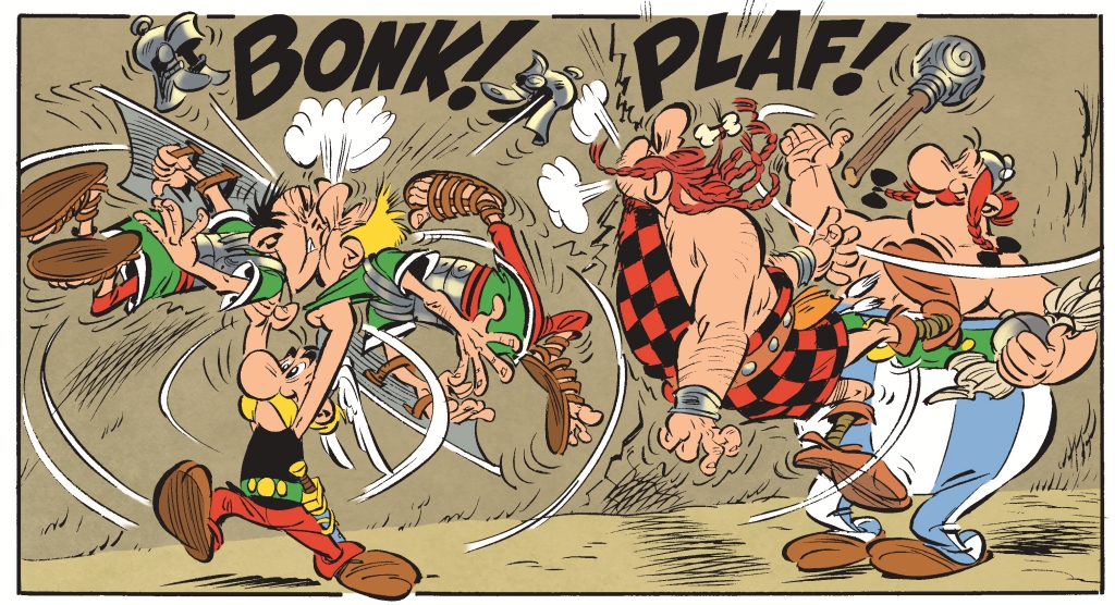 Asterix and the Picts.