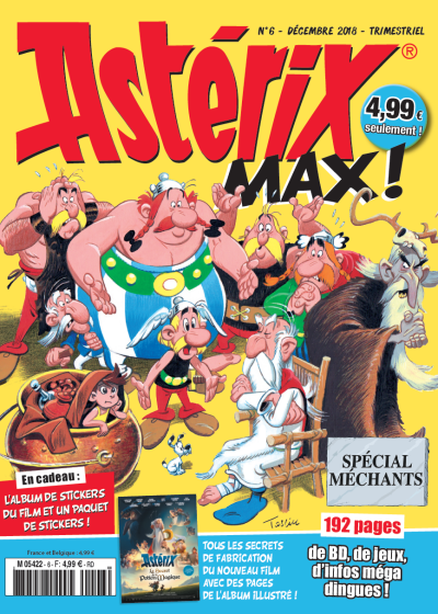 Astérix Max Hiver 2018