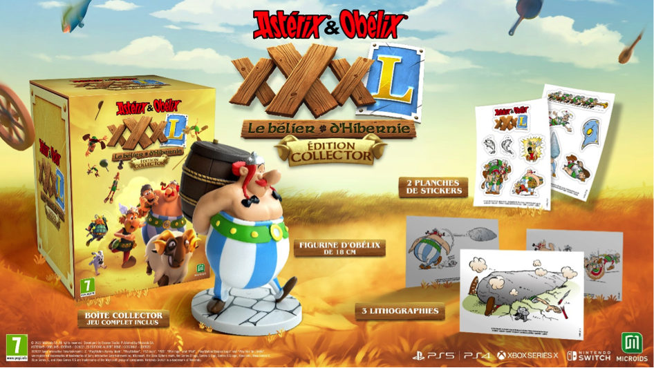 Le jeu Astérix & Obélix XXXL : Le Bélier d’Hibernie édition de luxe